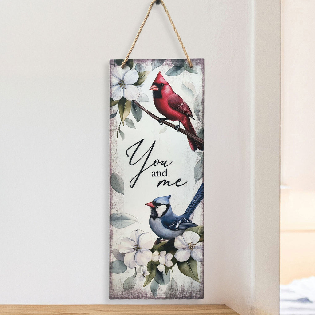 Metal Signs with Birds