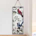 Metal Signs with Birds