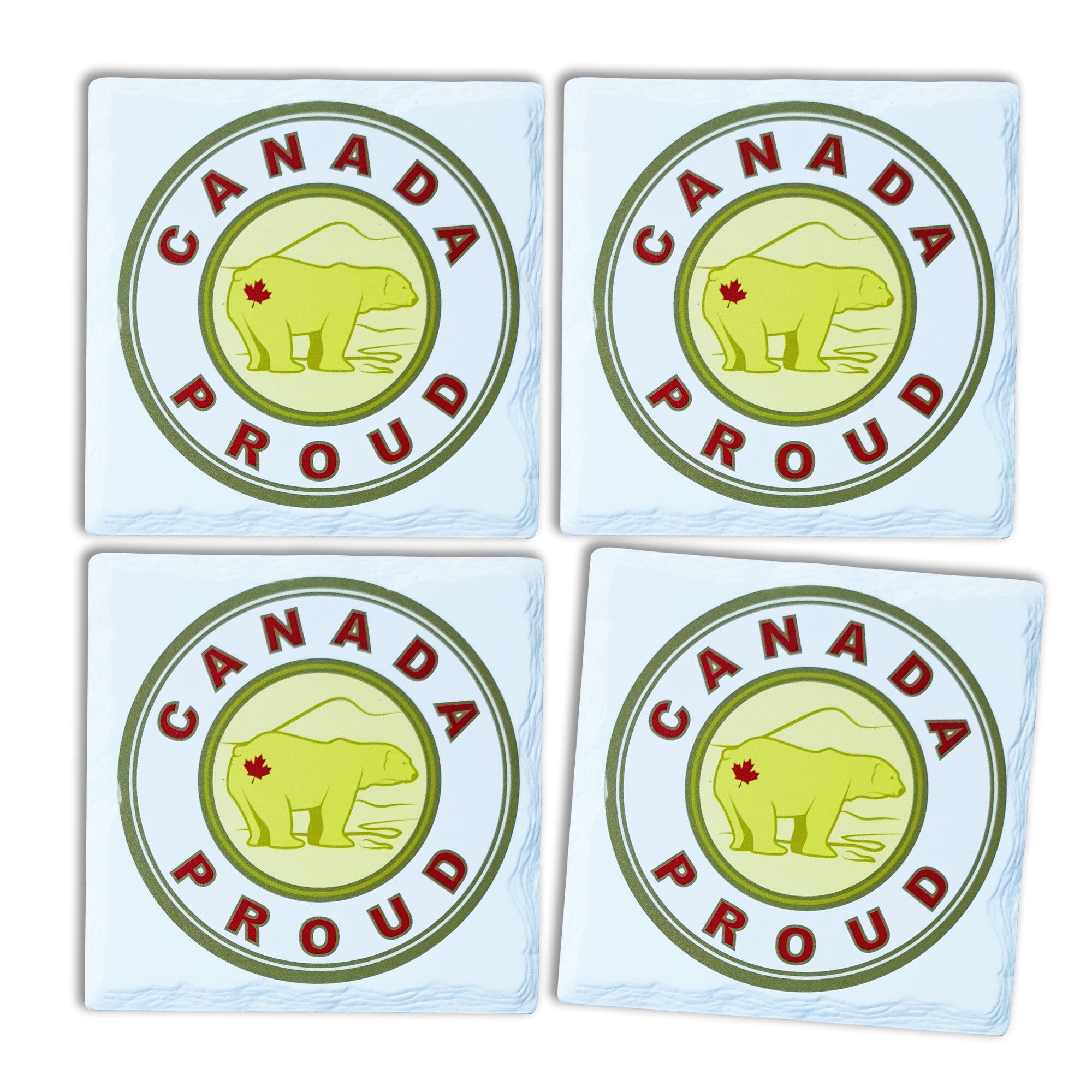 Canada Proud Coaster set of 4