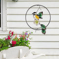 Yellow Bird and Flower Wall Art
