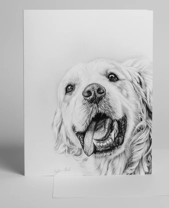 Premium Greeting Cards by Crystal Clark Animal Art