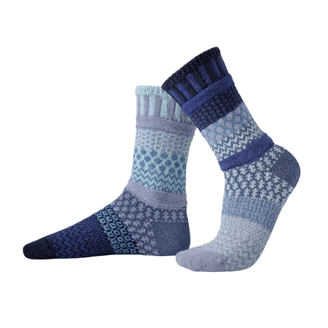 Solmate Socks Adult Crew Socks -Cotton Blend Unisex