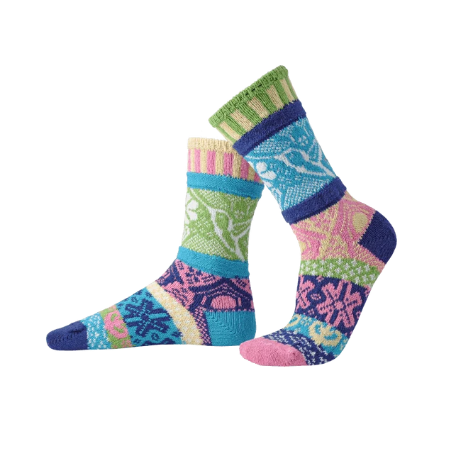 Solmate Socks Adult Crew Socks -Cotton Blend Unisex