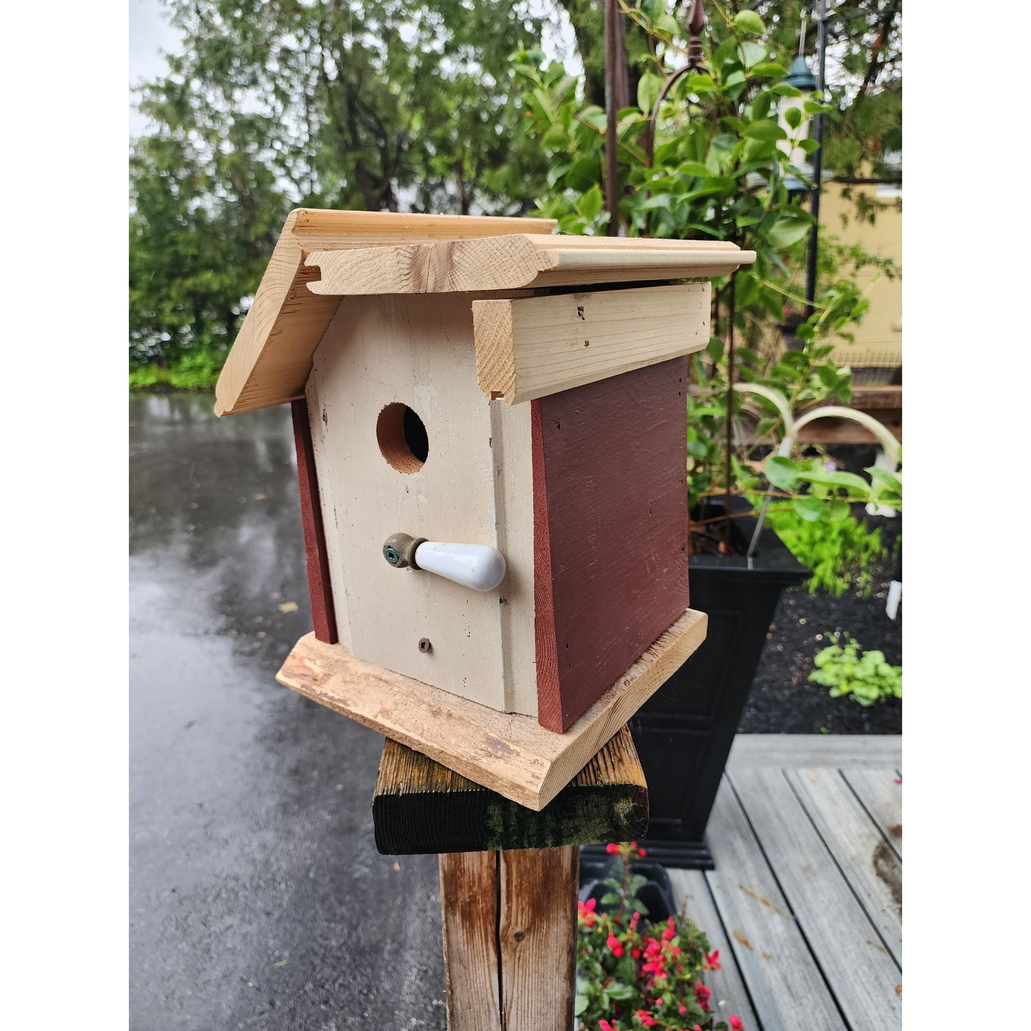 Jean Long birdhouse 1.5" opening