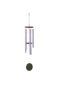 Picadilly Silver Bright Tube 30" (small) Windchimes