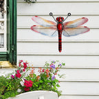 Dragonfly Wall Art - metal