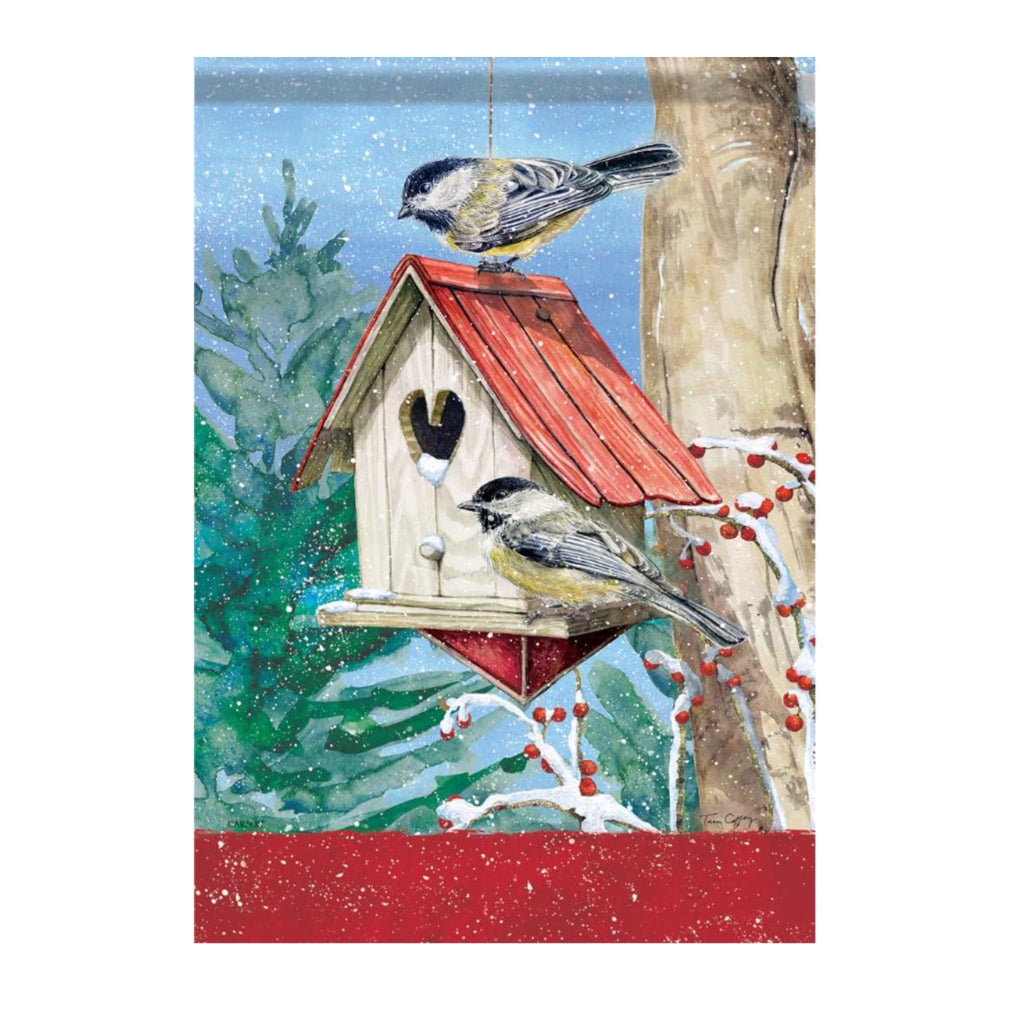 Winter Garden Flag by Carson