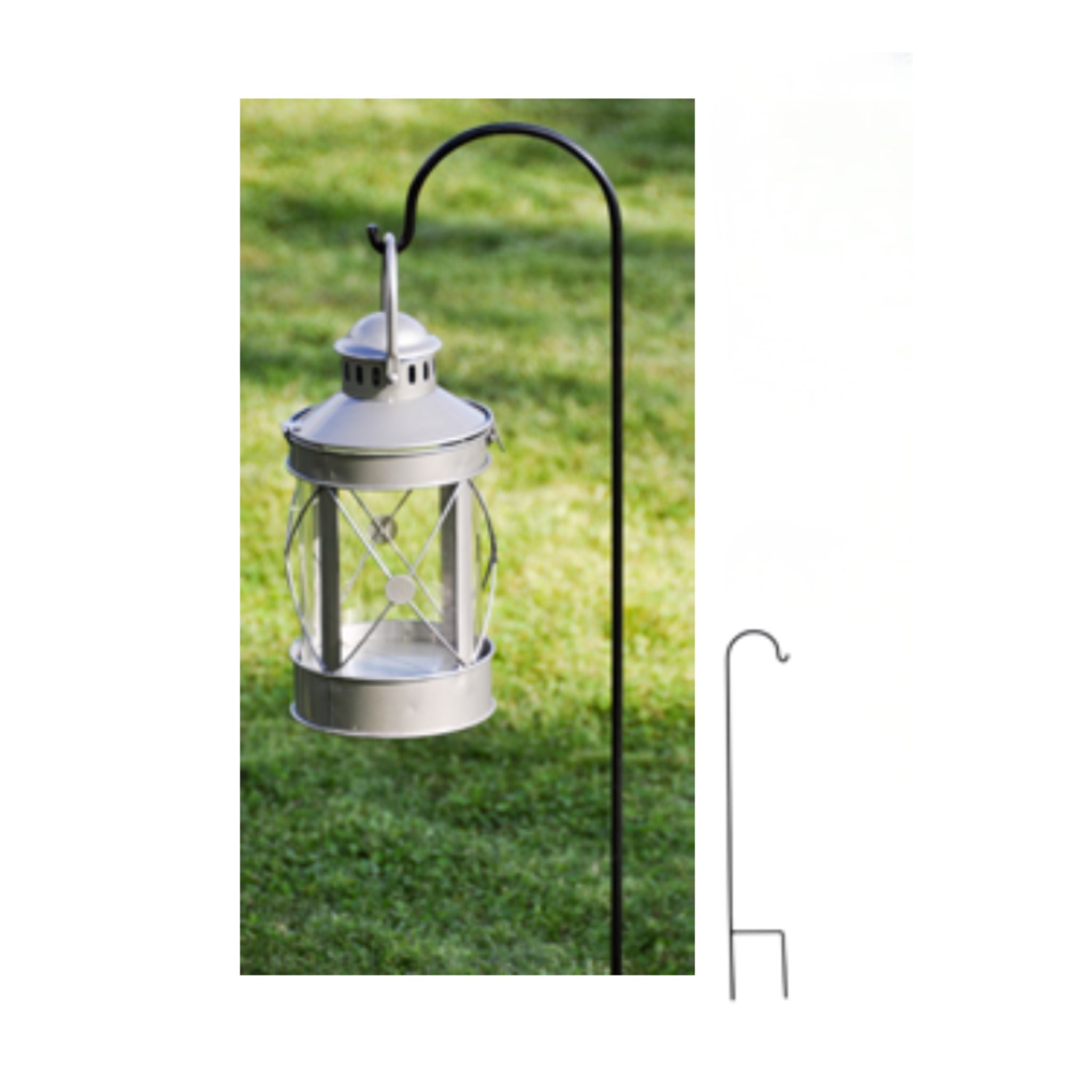 Classic 48" Single Shepherd Hook - Hummingbird