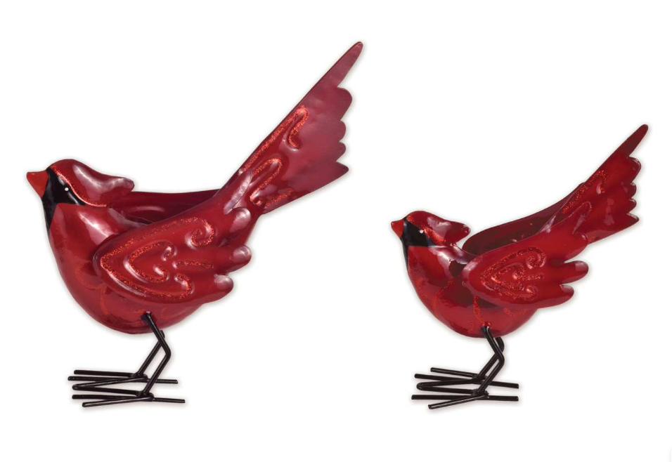 Table Top Cardinal - set of 2