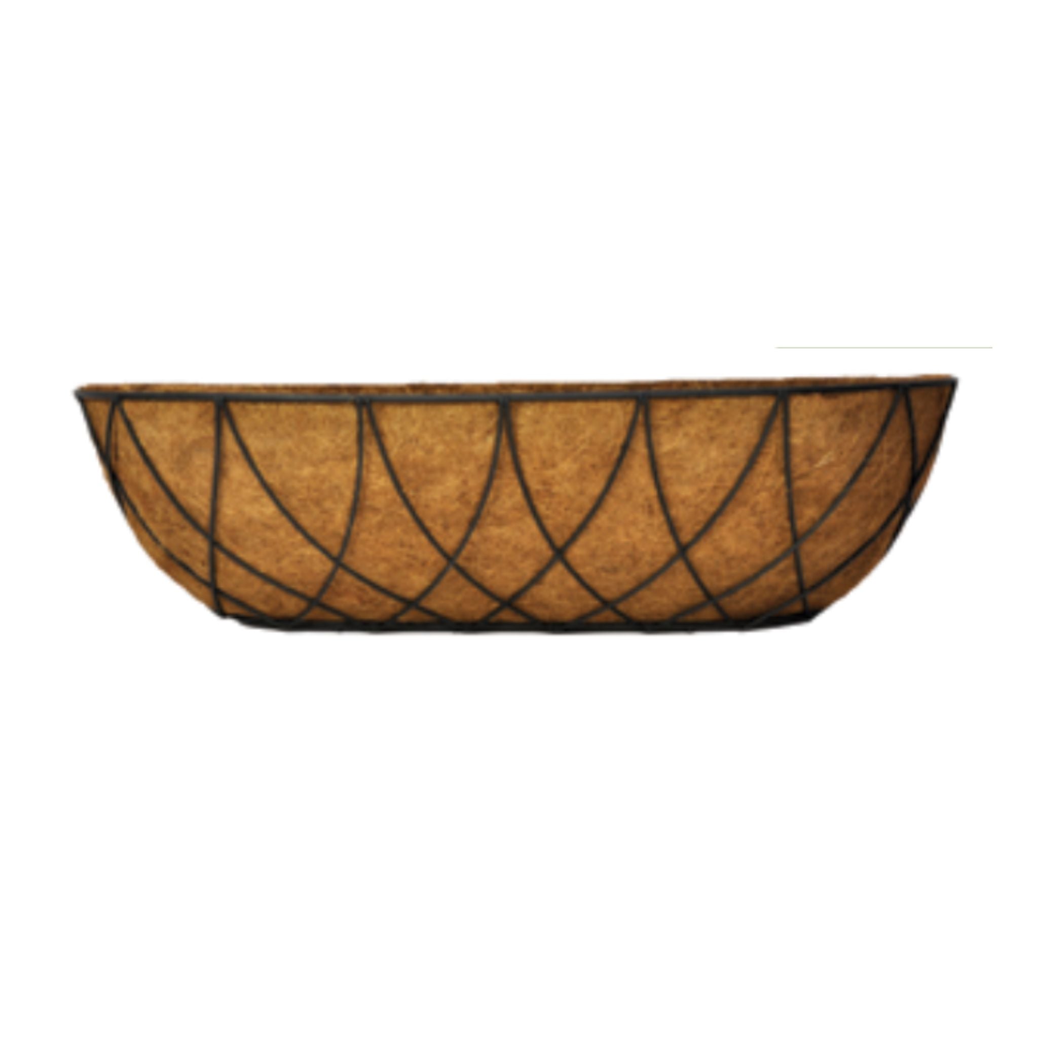 Coco lined Wall/Rail Planter 