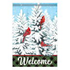 Winter Garden Flag by Carson