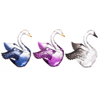 4.75" Swan Figurine Acrylic