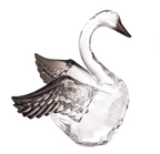4.75" Swan Figurine Acrylic