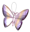 Radiant Hanging Butterflies