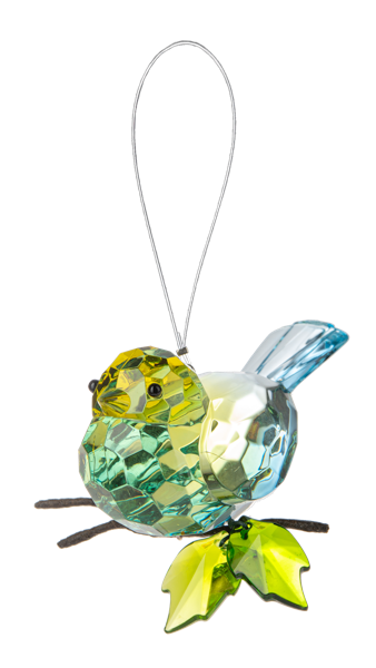 Two Tone Garden Bird Acrylic - Hanging