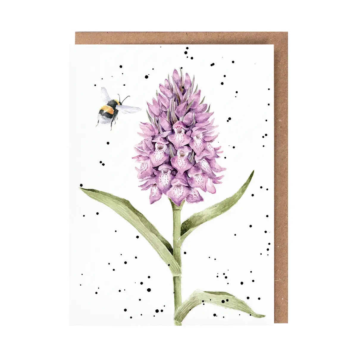 Marsh Orchid Single Card