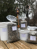 Premium Right Stuff Birdseed Blend (Initial Refillable Bucket)