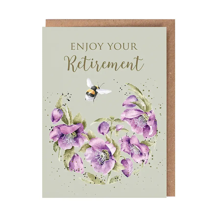 Hap-Bee Retirement Single CarD