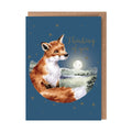 Stargazing Thinking of you Fox Sympathy Gold foiled