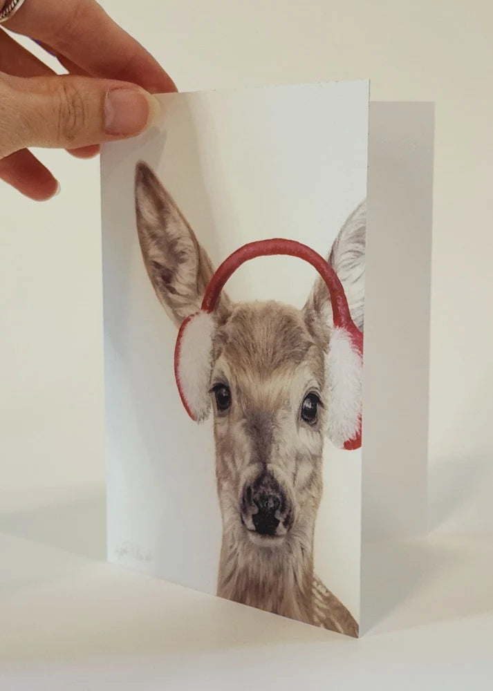 Premium Greeting Cards by Crystal Clark Animal Art