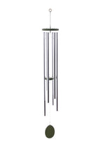 Buckingham - Silver Satin Tube Windchimes 52" (XX-Large)
