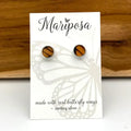Mariposa Butterfly Sterling Silver Stud Earrings*