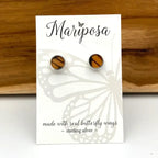 Mariposa Butterfly Sterling Silver Stud Earrings*