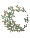 Metal Rustic Butterfly Wreath