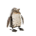 Recycled Metal Baby Penguin Sculpture