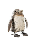 Recycled Metal Baby Penguin Sculpture