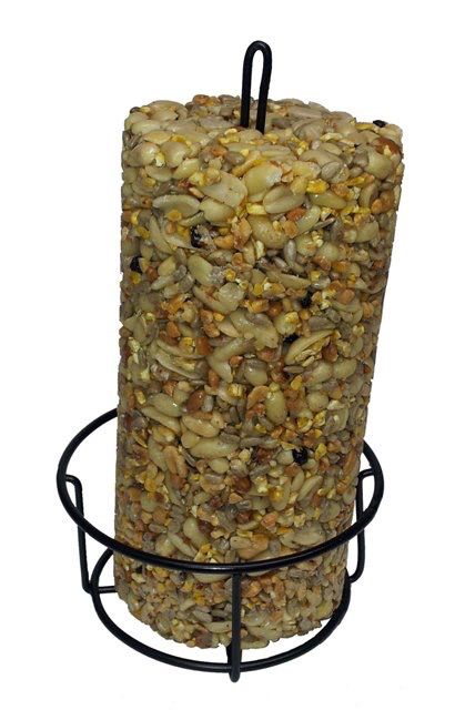 Wire Cylinder Log Holder