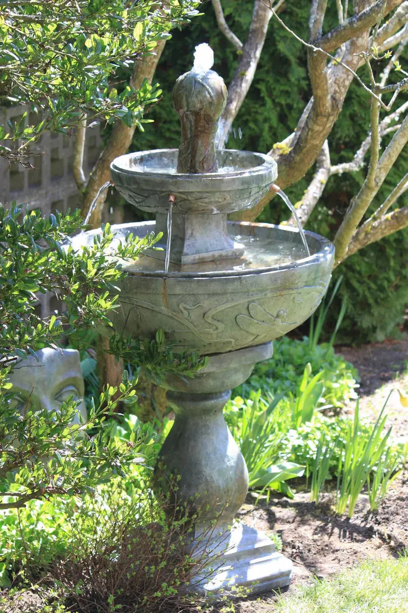 Dragonfly Fountain - Western Slate