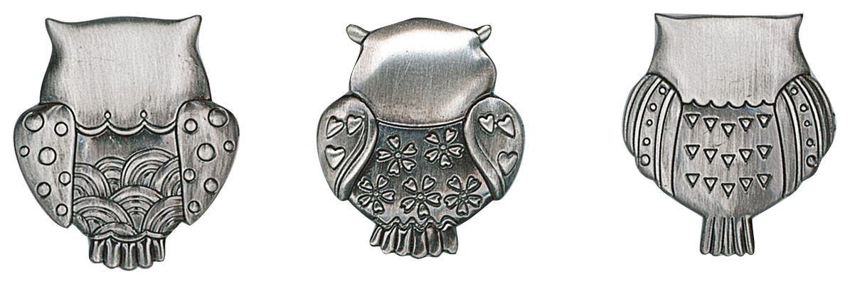 Lucky Owl Charm asst
