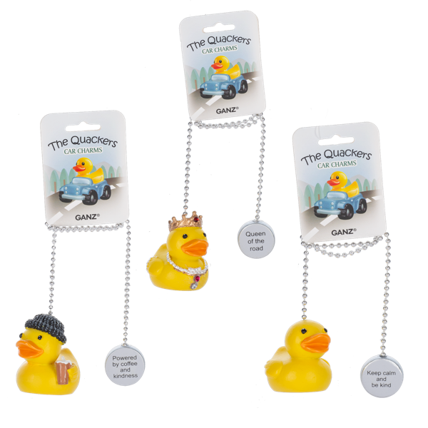 Ducky Car Charm 3 asst