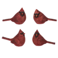 Small Cardinal Resin Bird