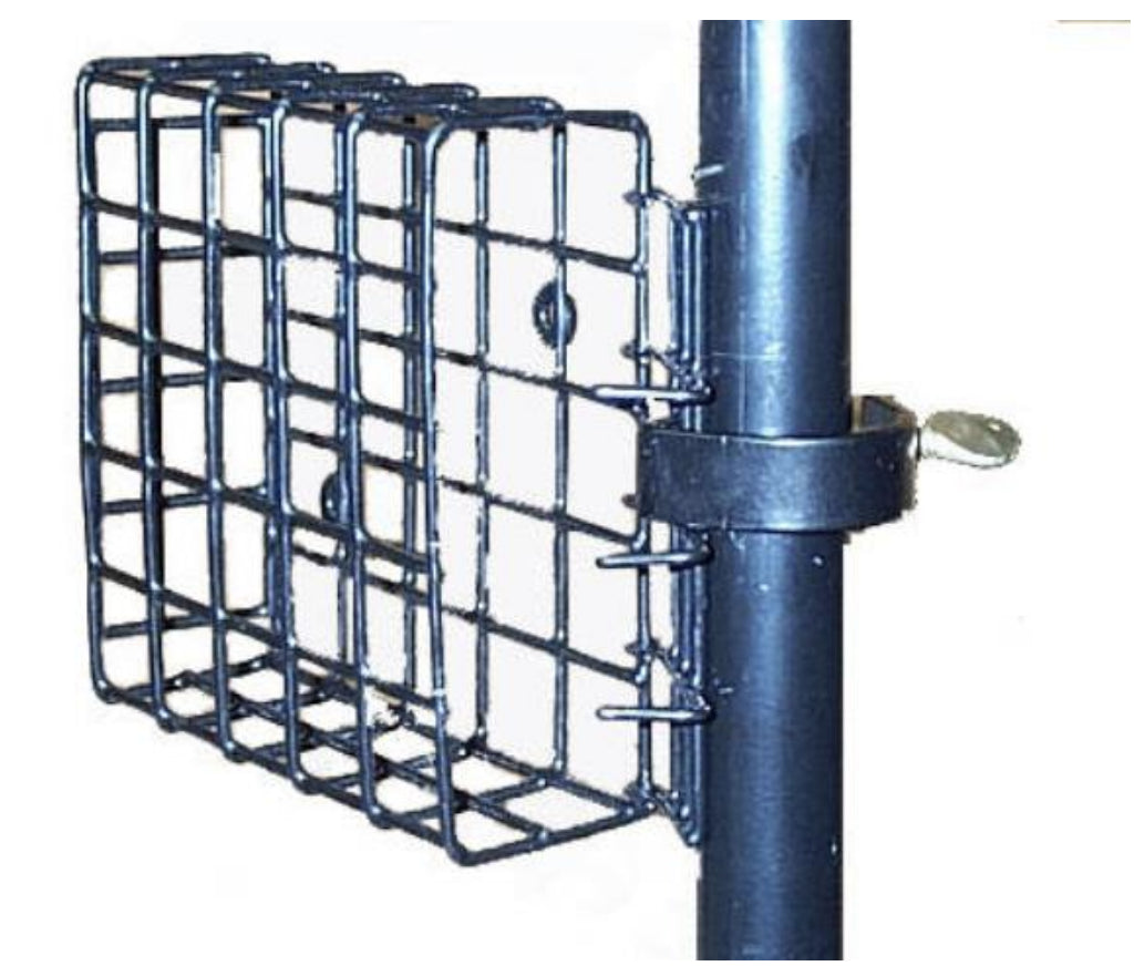 Pole Mount Suet Cage
