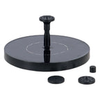 5" Bird Bath Solar Fountain