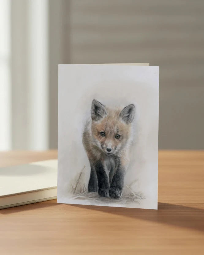 Premium Greeting Cards by Crystal Clark Animal Art