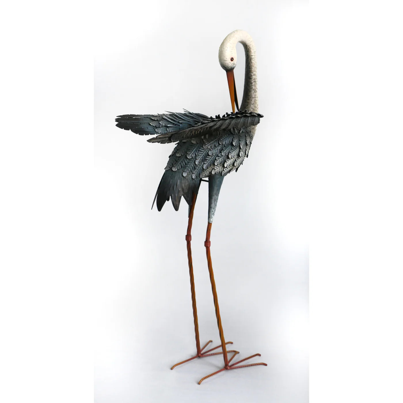 Large Blue Heron 20.1x15.7x40.9"h