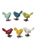 MINI COLORFUL BIRD CAST IRON