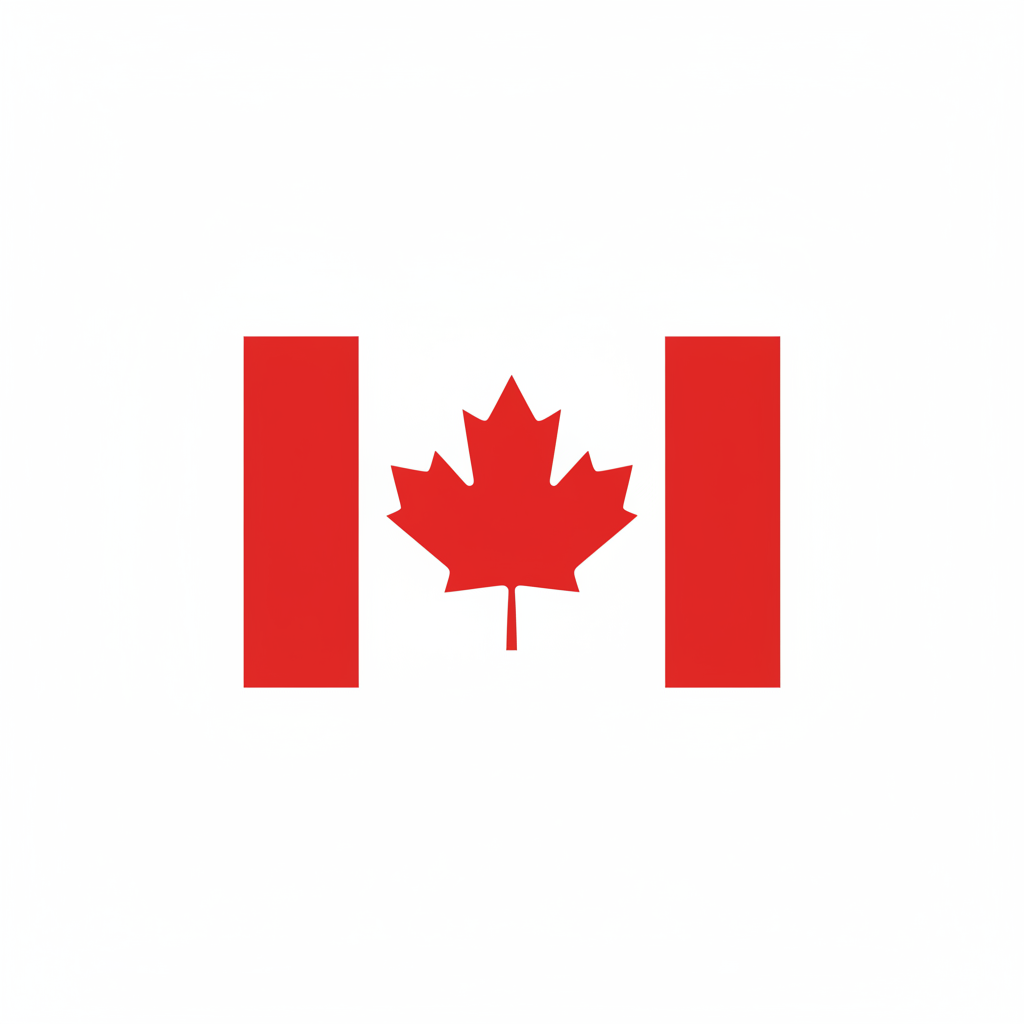 Canadian flag graphic