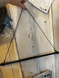 Metal Dowel Garden Flag Hanger
