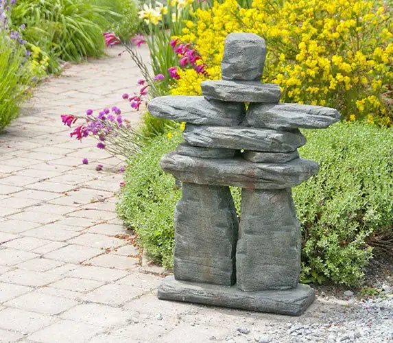 Giant Inukshuk Western Slate