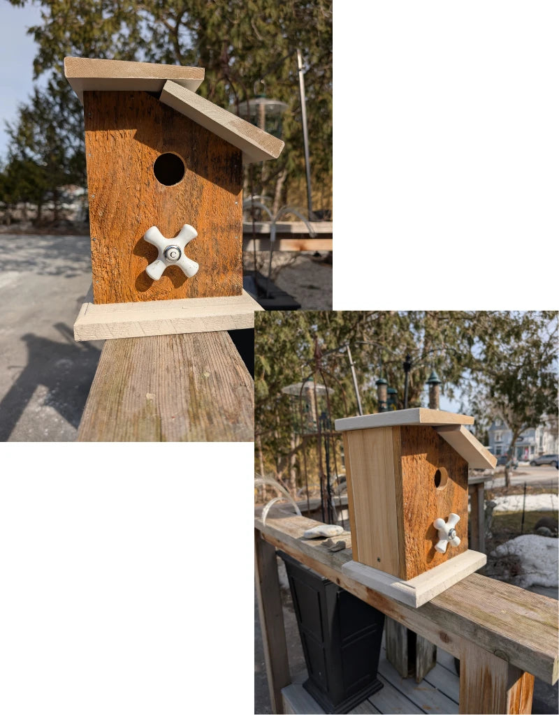 Jean Long Birdhouse 1.5" hole