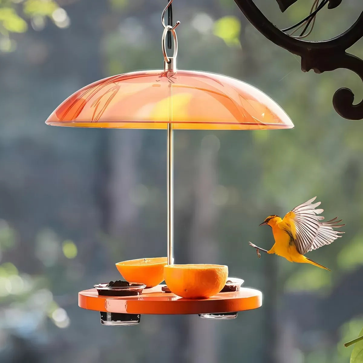 Domed Oriole Feeder