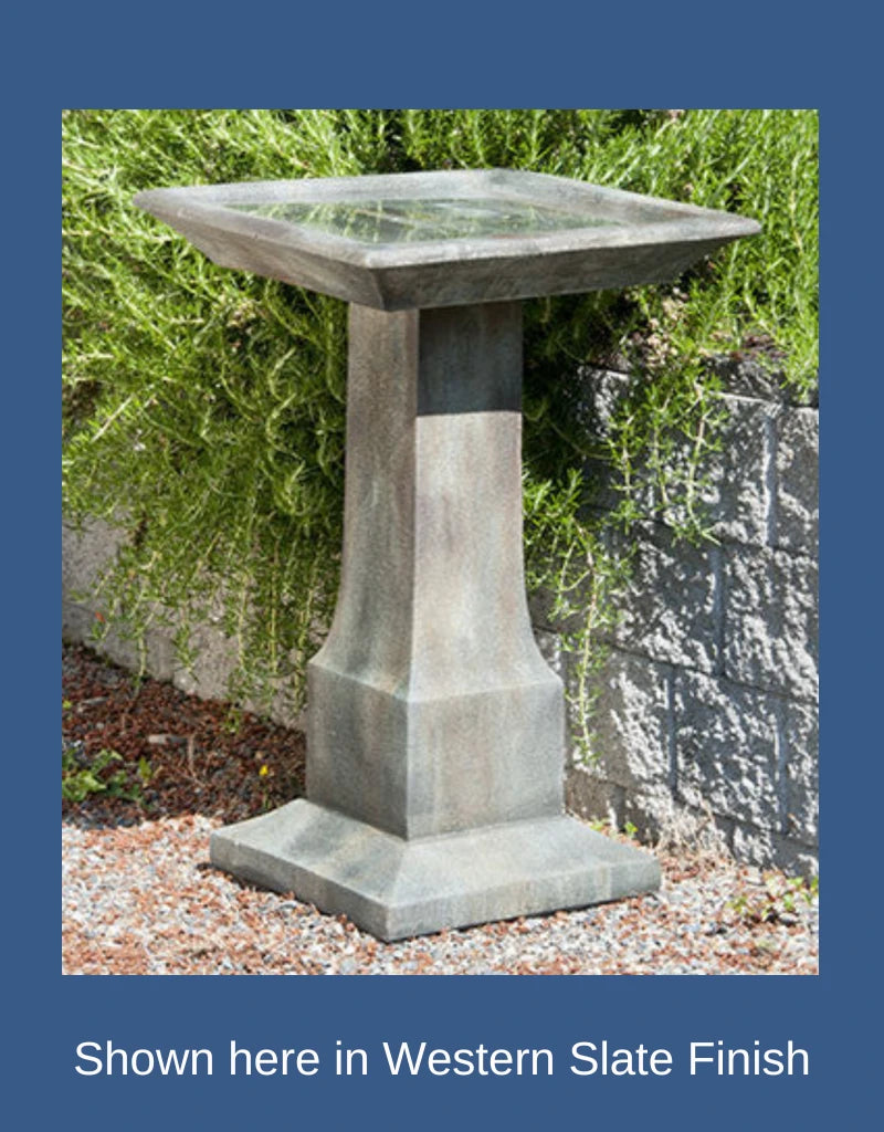 Modern Large Birdbath