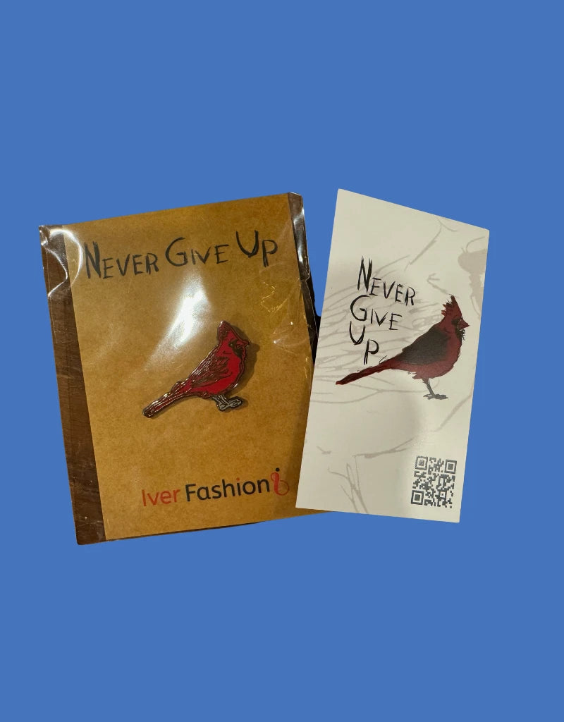 IFNGUP Red Cardinal Lapel Pin