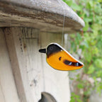 Hanging Glass Chicks 1 , 2.5"