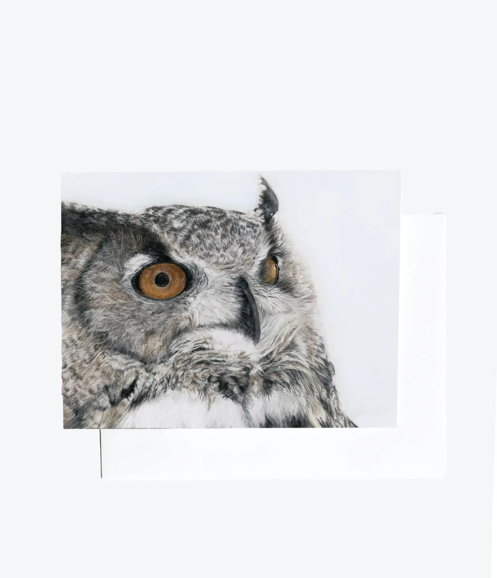 Premium Greeting Cards by Crystal Clark Animal Art