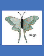 Outdoor Magnetic Luna Moth